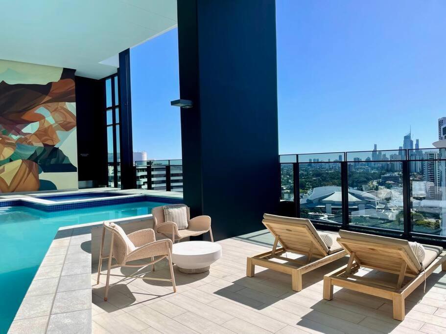 Stunning Riverview 1Bedroom Serviced Apt غولد كوست المظهر الخارجي الصورة